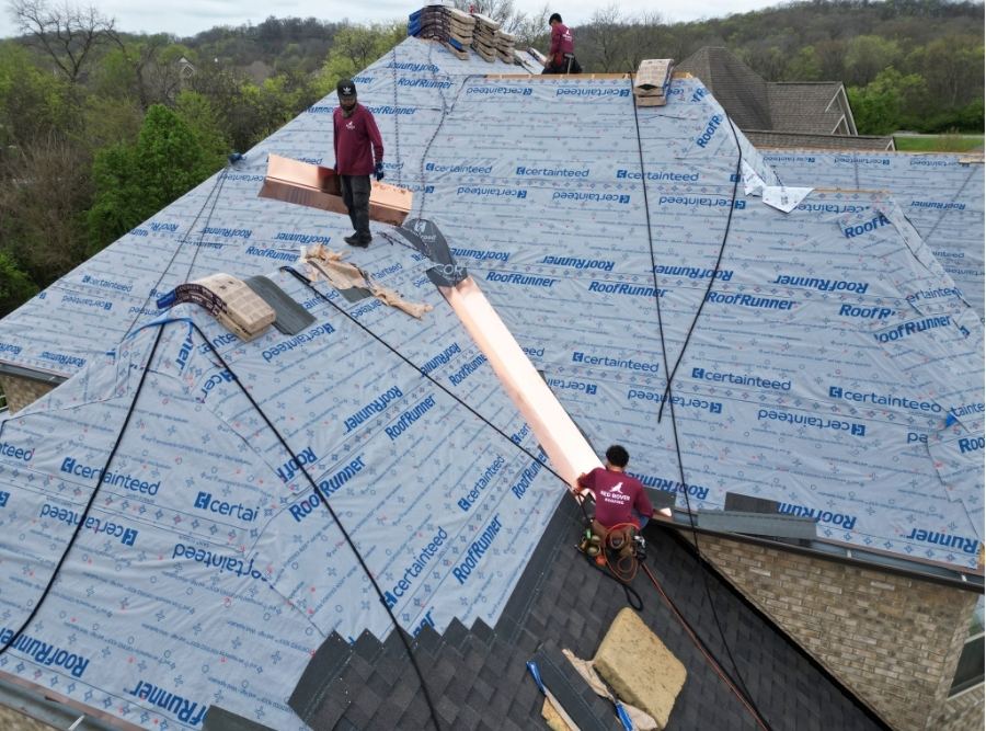 red rover roofing roof installation antioch tn