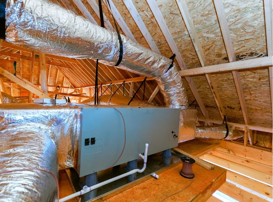 attic air ventilation system