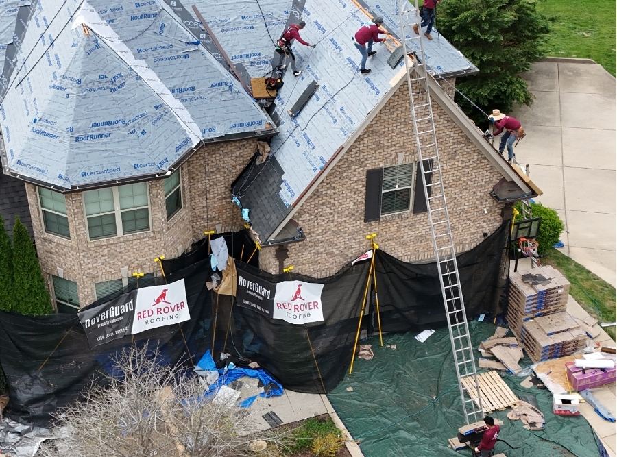 red rover roofing white house tn roof installation