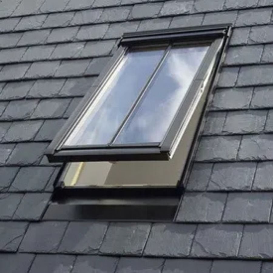deck-mounted-skylight-replacement-slate-brava-davinci-tile-roof